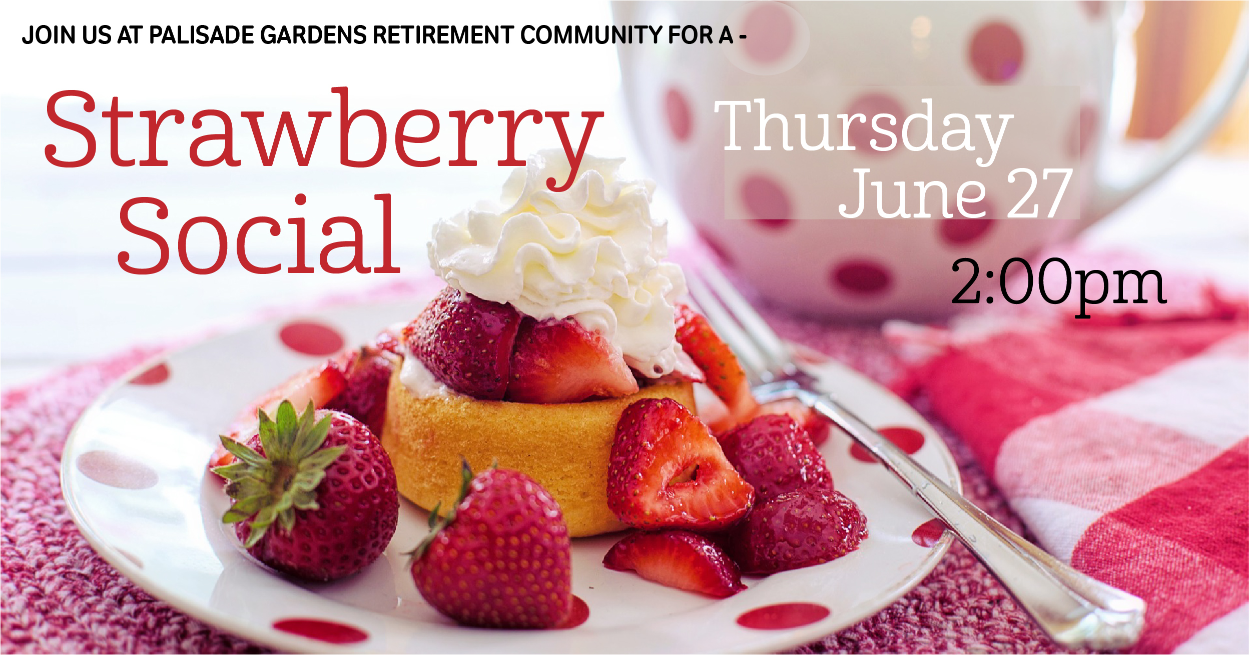 Senior LIving Marketing invitation